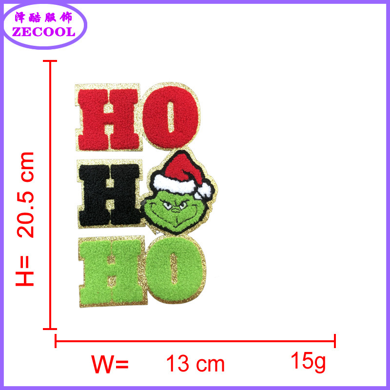クロスボーダーはクリスマスの怪傑のタオルの刺繍を提供します。|undefined
