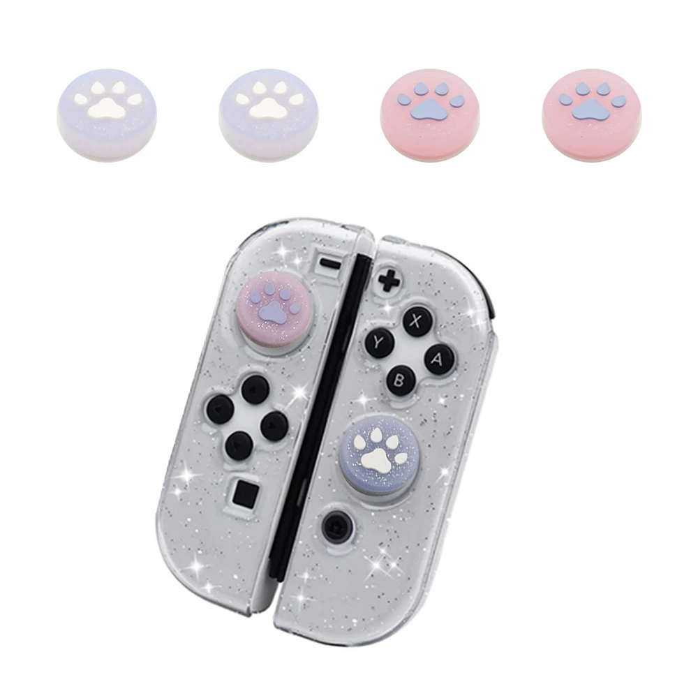 Switch OLED Flash Powder Case для NS OLED GM JoyCon Flash Crystal Powder Защитный чехол ручки