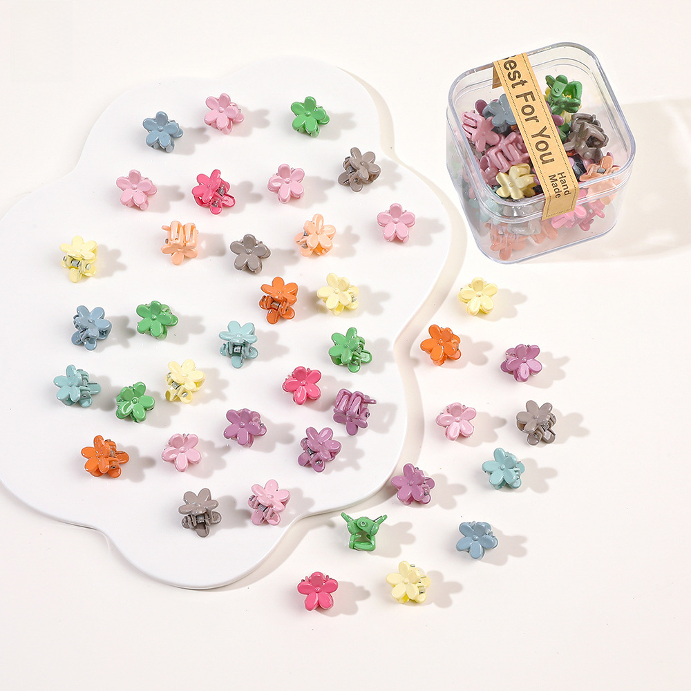 Set mini mollette per capelli colorate per trecce e frangetta_voghion.com