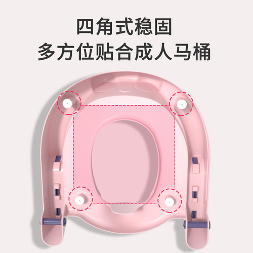 Children's toilet seat stair-type boy girl baby ladder folding rack pad cover toilet seat child home