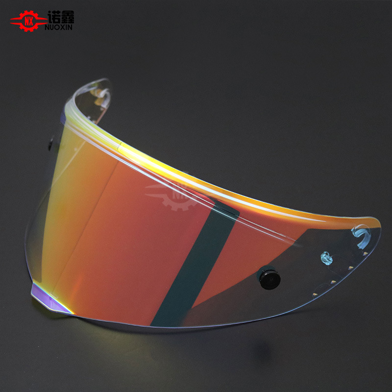 Suitable for Morex R50S/R50S Pro Helmet Lenses, Anti-Fog Stickers, Color-Changing Films, Aurora Electroplating, Suitable for Day and Night Use