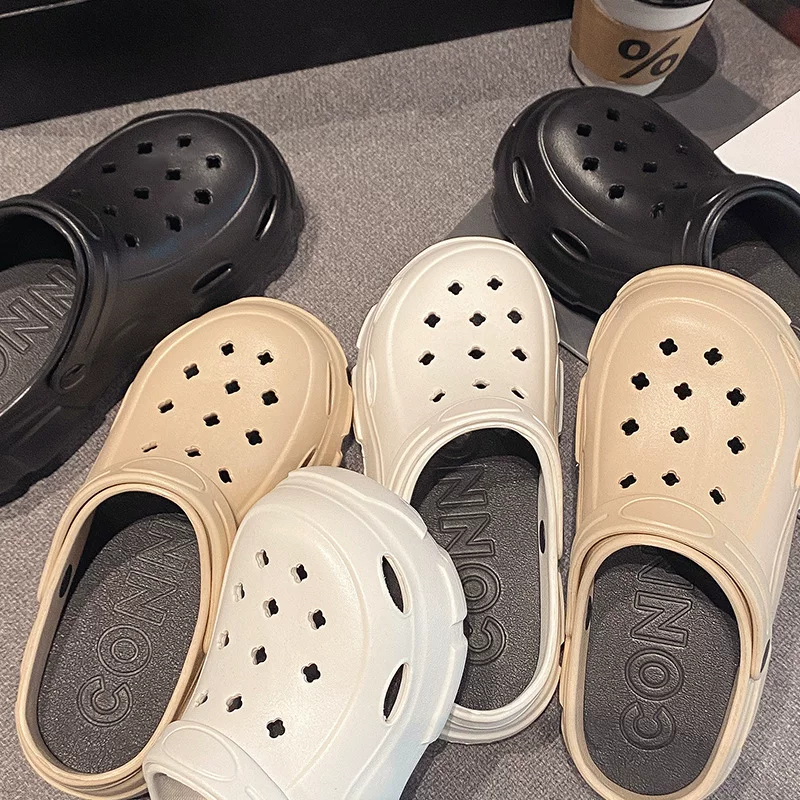 Non-slip summer slippers for bath, soft sole