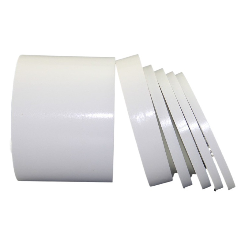 Junjia adhesivo de doble cara a base de agua al por mayor de alta viscosidad fuerte ultrafino cinta adhesiva de doble cara blanco transparente adhesivo de doble cara personalizado
