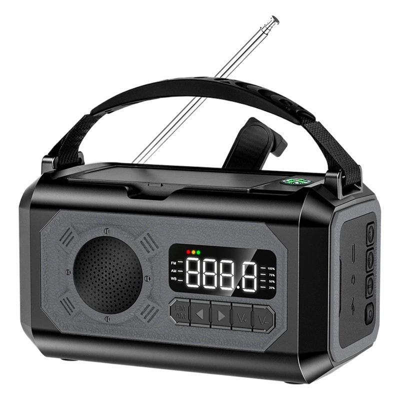 Амазонка наружное аварийное радио солнечная ручная энергия энергия радио многофункциональный фонарик радио