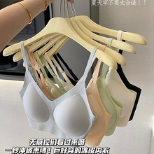 内衣严选无痕内衣女收副乳无钢圈小胸聚拢大胸显小薄款美背文胸女