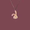 Cartoon Japanese cute necklace, pendant, accessory, sweater, Birthday gift