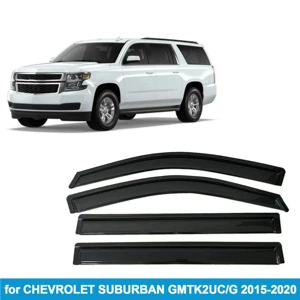Suitable for Chevrolet Suburban 2015-2020 Rain Guards Side Window Deflectors Rain Eyebrow Extensions