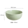 6-inch milk green cool color bowl