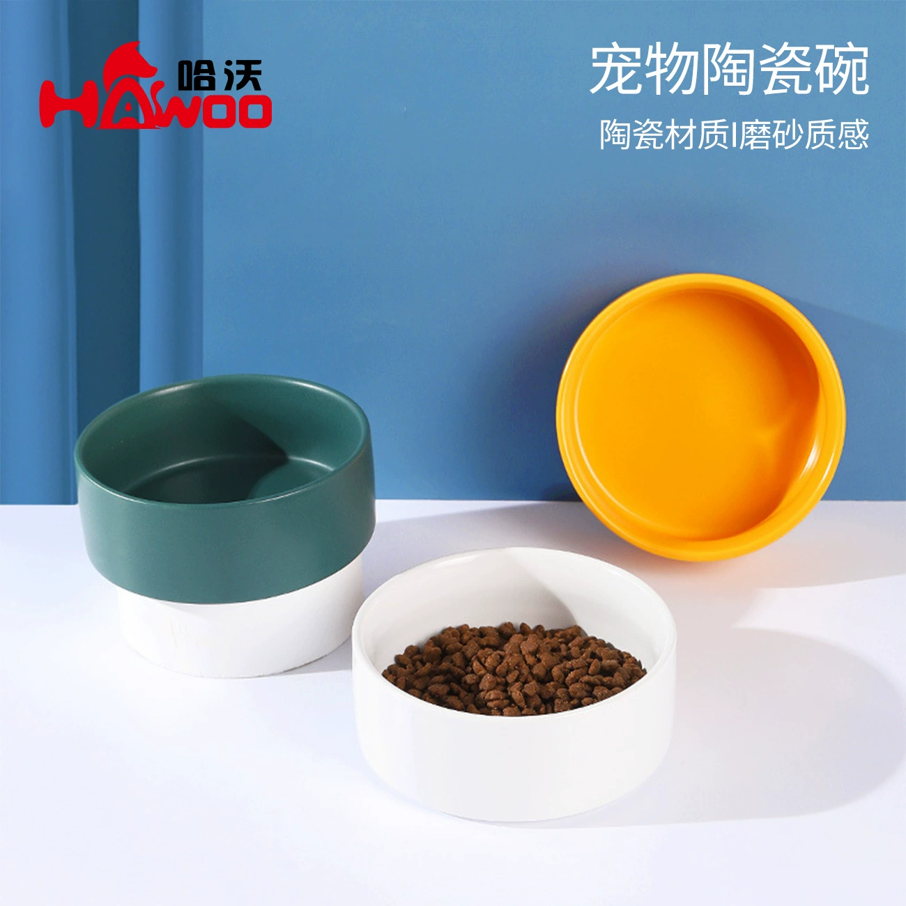 Специальное предложение керамическая миска для кошек оптом ins Wind в штучной упаковке простая миска для домашних животных товары для кошек и собак защита шеи корм для кошек