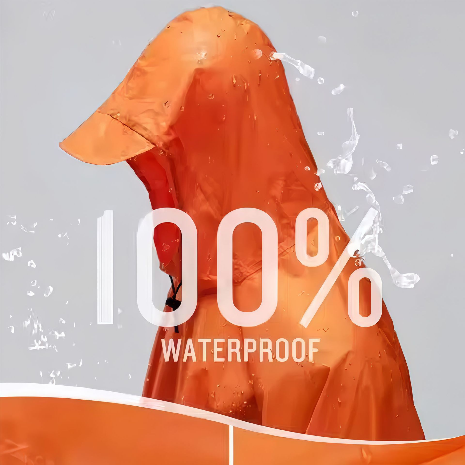 Poliéster 3 - en - 1 al aire libre chaqueta de lluvia viajar multifuncional caminata montañosa bicicleta conveniente para llevar capa chaqueta de lluvia al por mayor