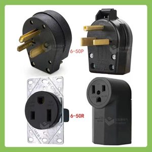 NEMA 6-50P/R Beauty Standard Industrial Plump Socket American Dry Electrical Source Public Mother's Product