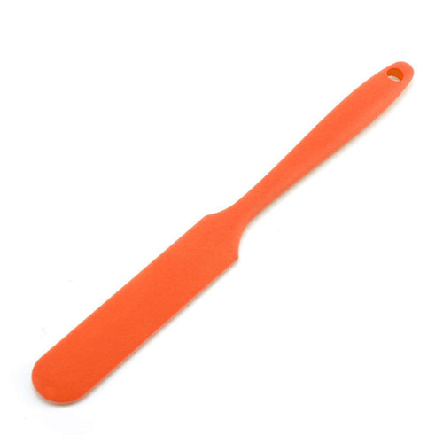 Thick all-in-one long handle silicone spatula, cow butter jam mixing spatula, cake baking spreader