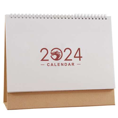 Calendar 2024 Desk Decor Monthly Planner, Simple Daily Calendar, Office Planning Notebook, Notepad Calendar, Enterprise Special Edition Printing