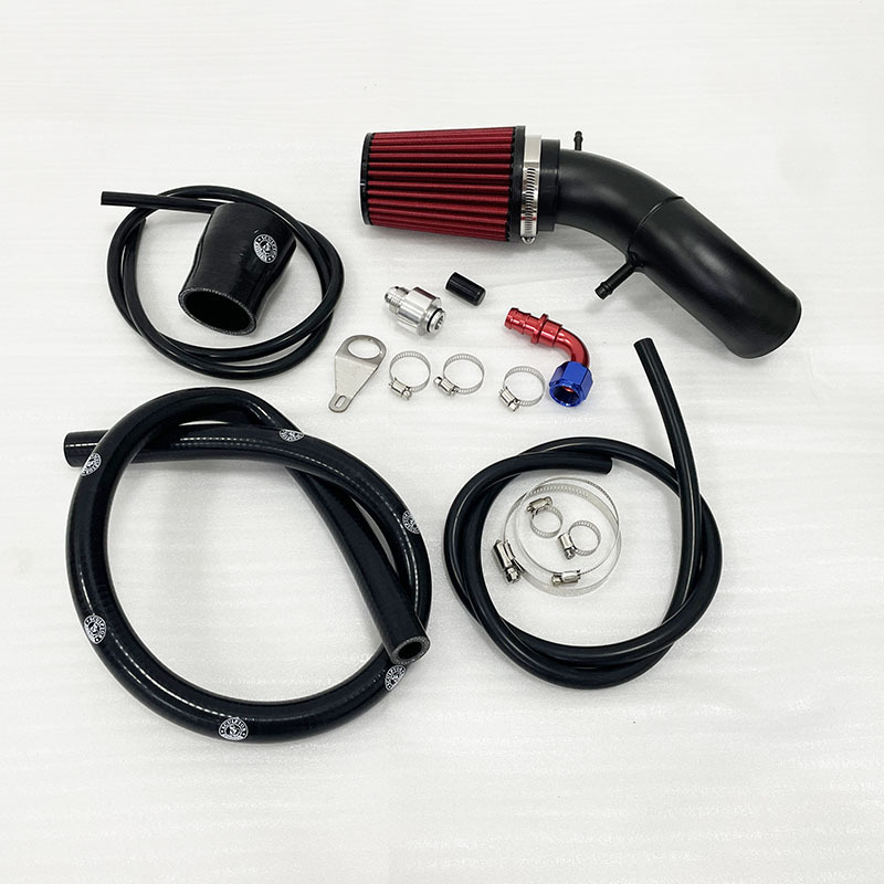 The Intake Kit of the Abarth 500 Intake System Is Located in the Original Air Box, Modified with a T-Jet Kit