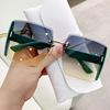 Square sunglasses, fashionable glasses, internet celebrity