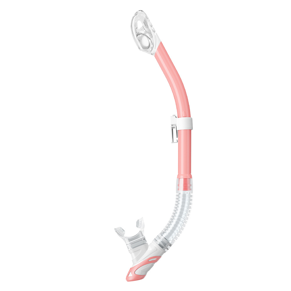 Nuevo tubo de respiración de buceo natación ventilación tubo de respiración seco completo equipo de snorkel tubo de respiración de entrenamiento de buceo