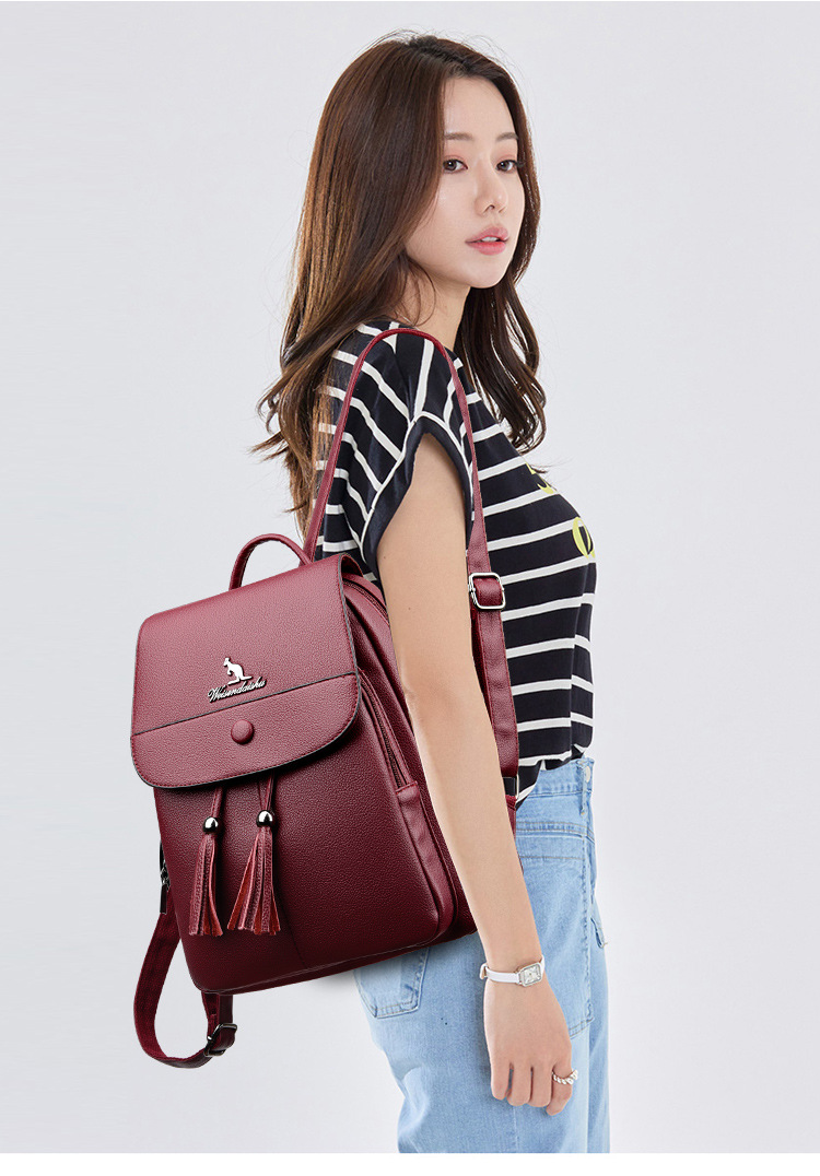 Modischer Damen Rucksack Als Hand- Und Umhängetasche Elegant_voghion.com