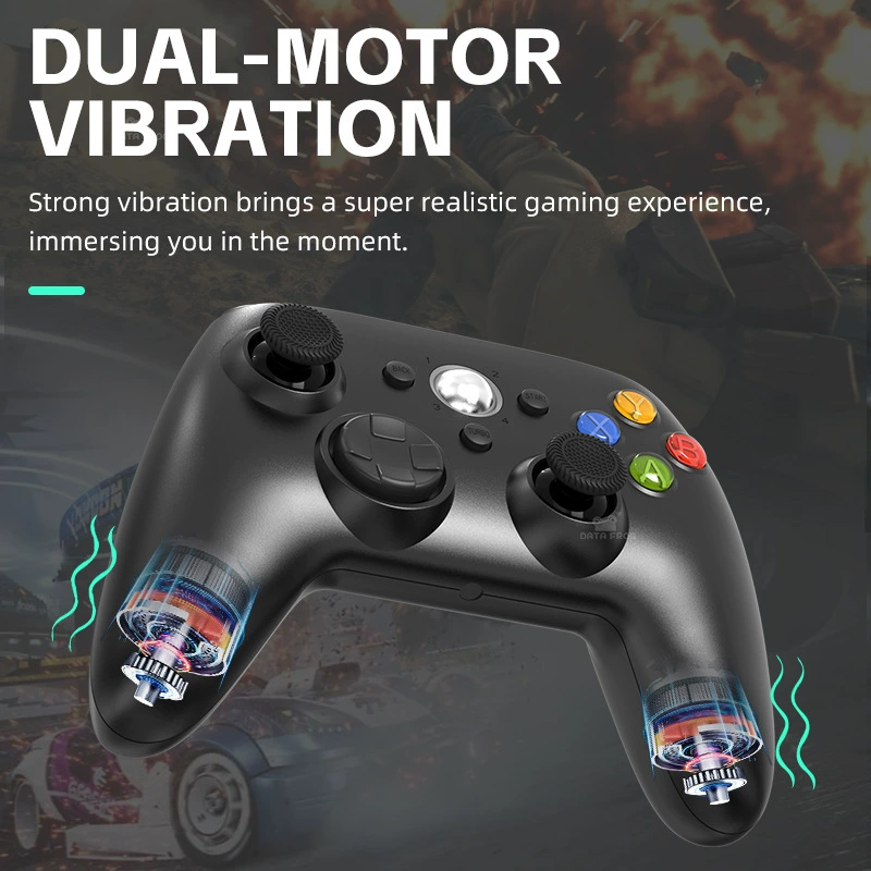 Беспроводной геймпад Xbox 360 с функцией турбо, проводной геймпад Xbox 360 совместим с PC, вибрационный геймпад