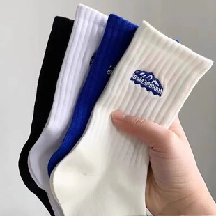 Zhuji Men's Summer Mid-Calf Socks, Odor-Resistant, Sweat-Absorbent, Breathable, Suitable for Sports and Casual Wear, Versatile and Breathable