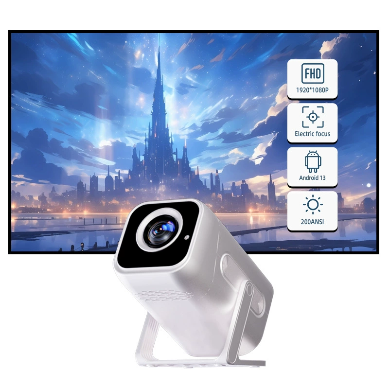 Новая частная модель XH269 проектор 1080P, высокое разрешение 4K, Android беспроводной умный проектор