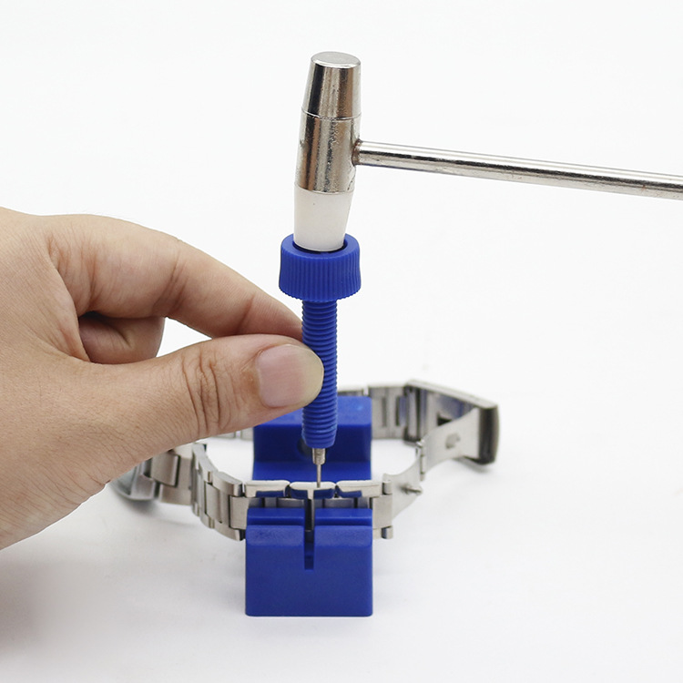 Watch Repair Tool Set - Band Separator, Watch Band Removal Tool, Band Adjustment Tool, 11-Piece Set - Shorten Watch Strap Tool