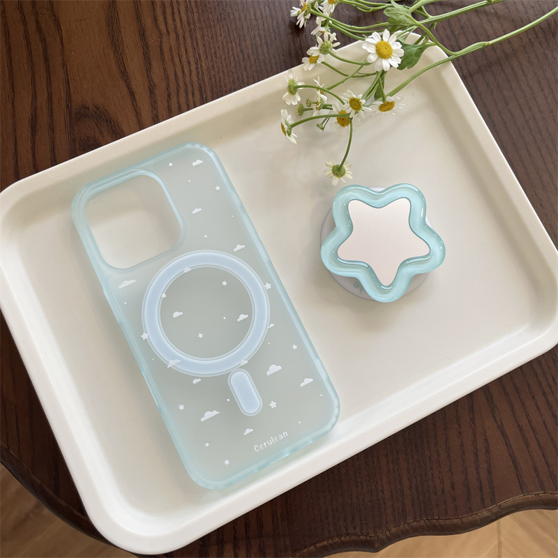 40g Weight iPhone Applicable Brands Phone Cases Classification Acrylic Material Cartoon Pattern Cute, Sweet Style Pink, Blue Color Acrylic Cartoon Cute Sweet Phone Cases Phone Accessories 11