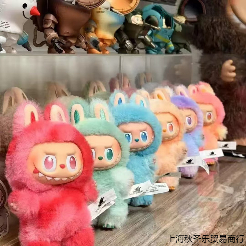高品質ラブブ3.0世代フロントハイエナジーマカロンビニールフェイストレンディシリーズバージョンぬいぐるみブラインドボックス|undefined