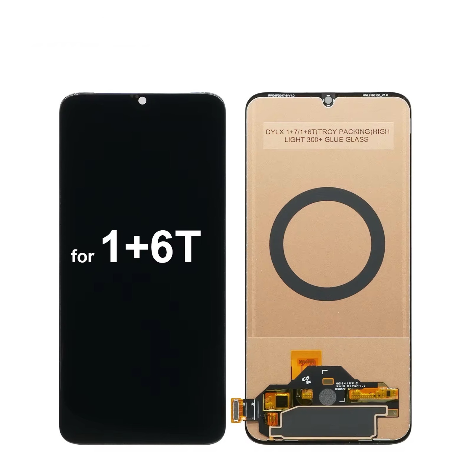 Aplicable a uno más 6T conjunto de pantalla de teléfono móvil uno más 6T conjunto de pantalla de pantalla LCD