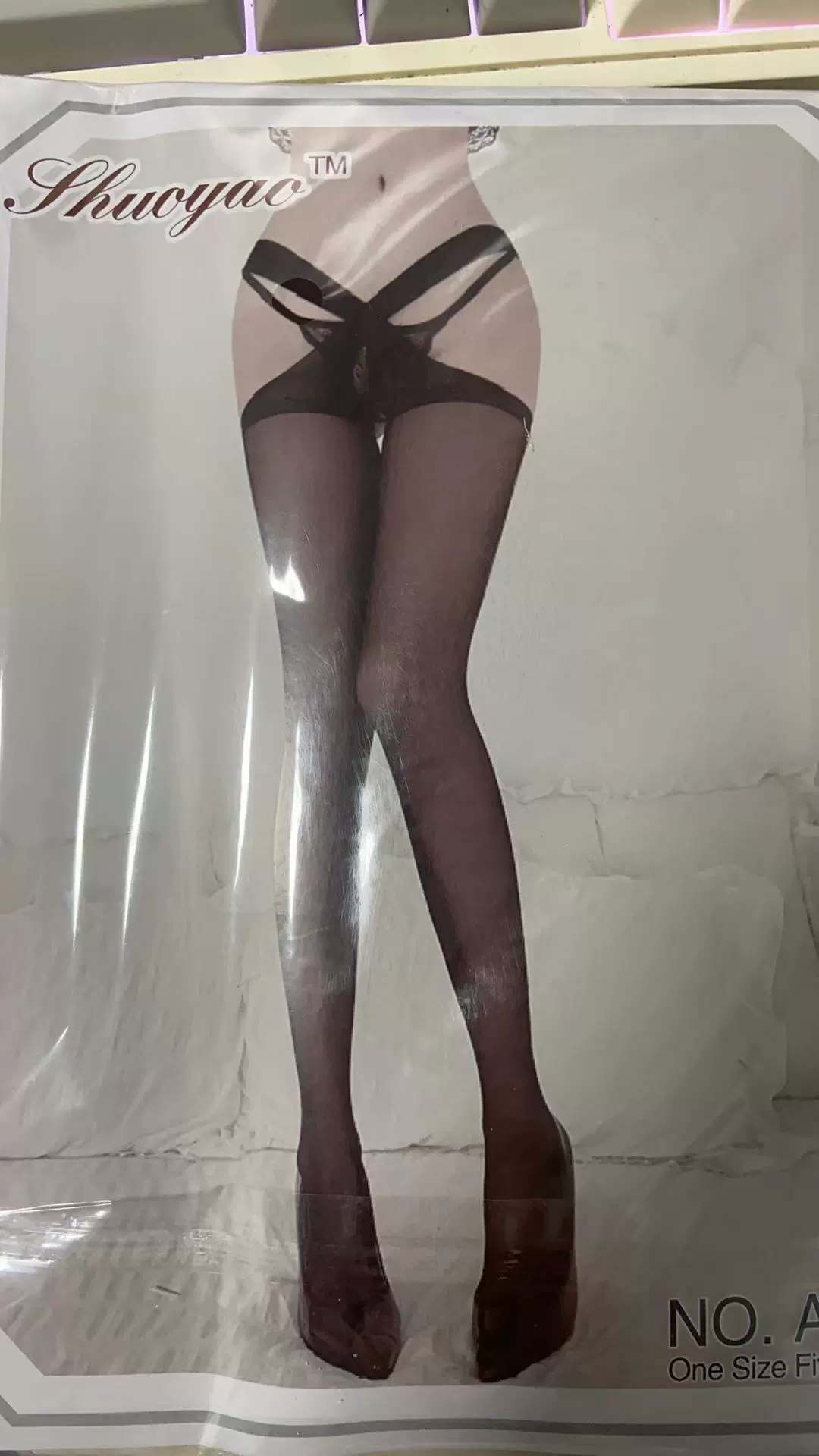 Носки и колготки набор, one size (40–65 кг), кружево, сетчатые и чулочные стили