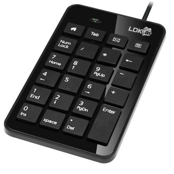 跨境雷迪凯XKB-01数字数字小键盘 笔记本数字键盘批发