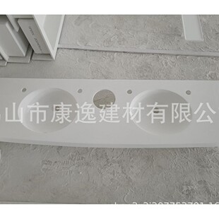 Factory direct acrylic artificial stone plus fixed-work reception desk shaped countertop