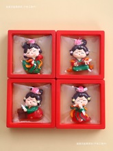 西安冰箱贴文创纪念品历史博物馆唐仕女陕西特色洛阳特产伴手礼物