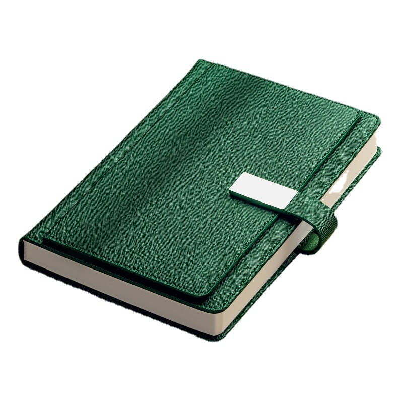 Almacenamiento multifuncional engrosado A5 cuaderno de negocios de gama alta reunión de la oficina de negocios bloc de notas diario traje