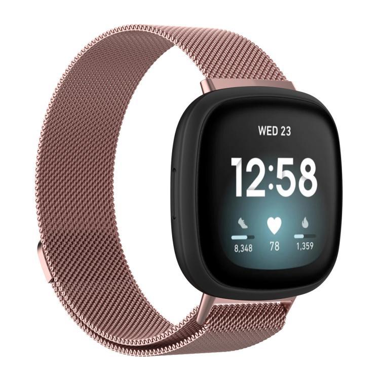 xDfind reloj de metal de absorción de Milán, tamaño: S para Fitbit Versa 4 / 3 / Sense 2 / Sense