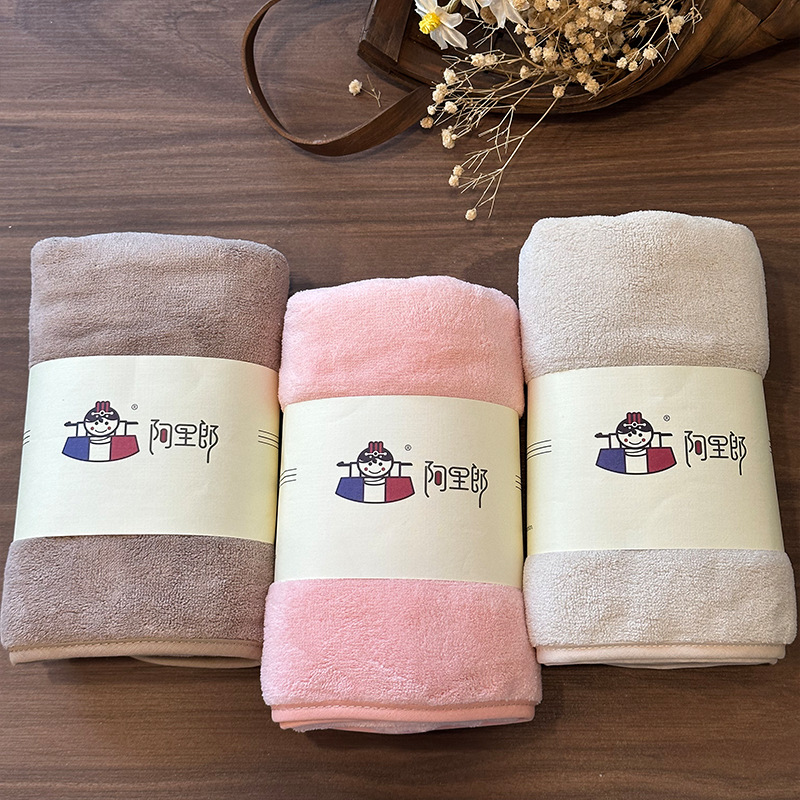 한국 아리랑 흡수성 수건 보풀이없는 빠른 건조 얼굴 세척 수건 얼굴 세척 수건 가정용 산호 양털 머리 닦기