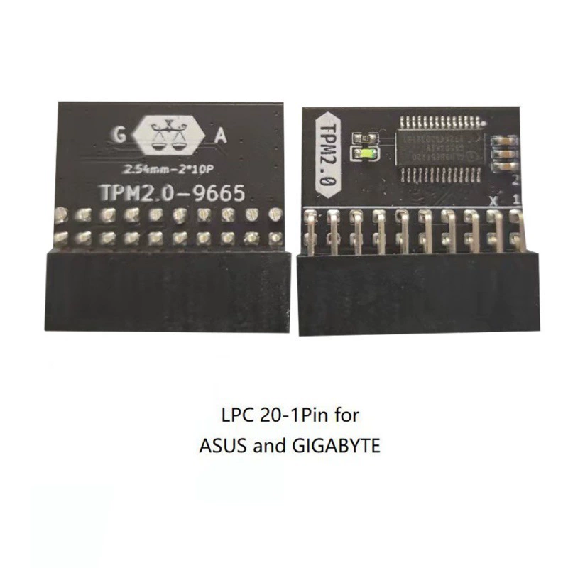 LPC tpm 2.0 Удаленное шифрование карты модуль безопасности