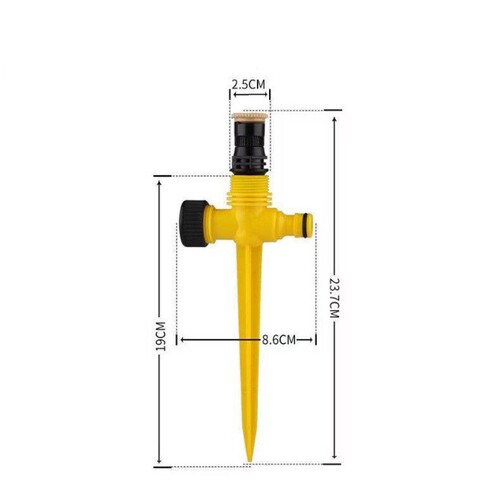 Automatic rotating sprinkler garden watering device McGee irrigation sprinkler head lawn landscaping irrigation sprinkler head