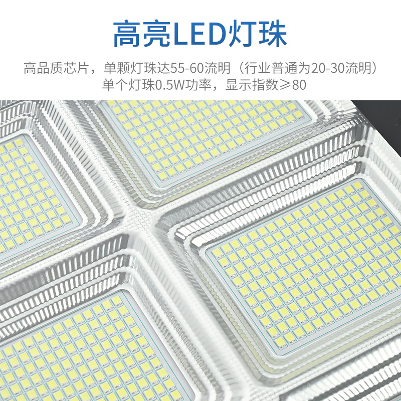 Ingeniería LED lámpara de calle solar Super brillante de alta potencia al aire libre hogar nuevo paisaje rural patio lámpara solar