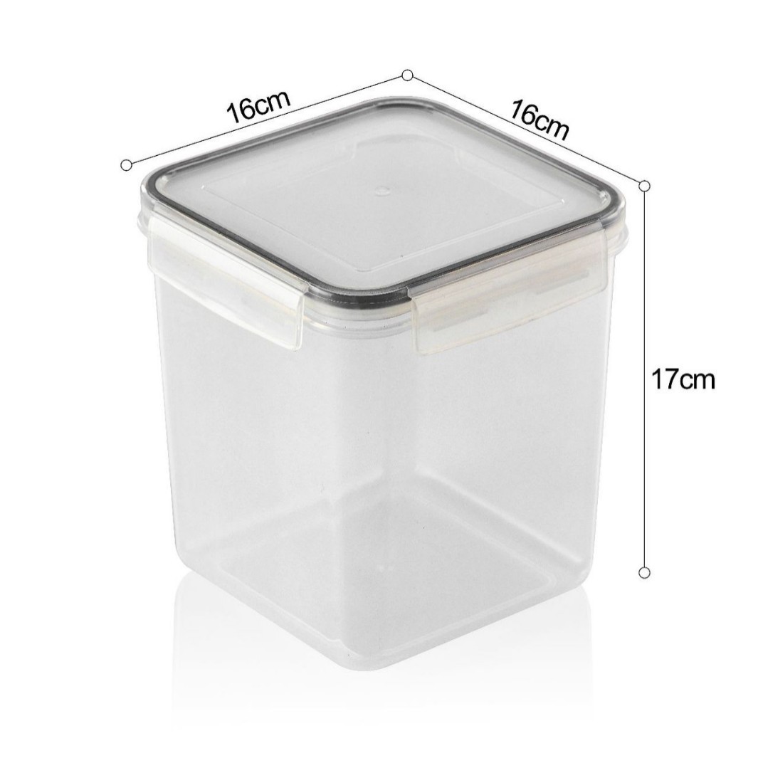 Caja de almacenamiento de juego transfronterizo Tanque sellado de cocina Refrigerador de plástico PP sellado transparente Caja de almacenamiento de alimentos nuevos