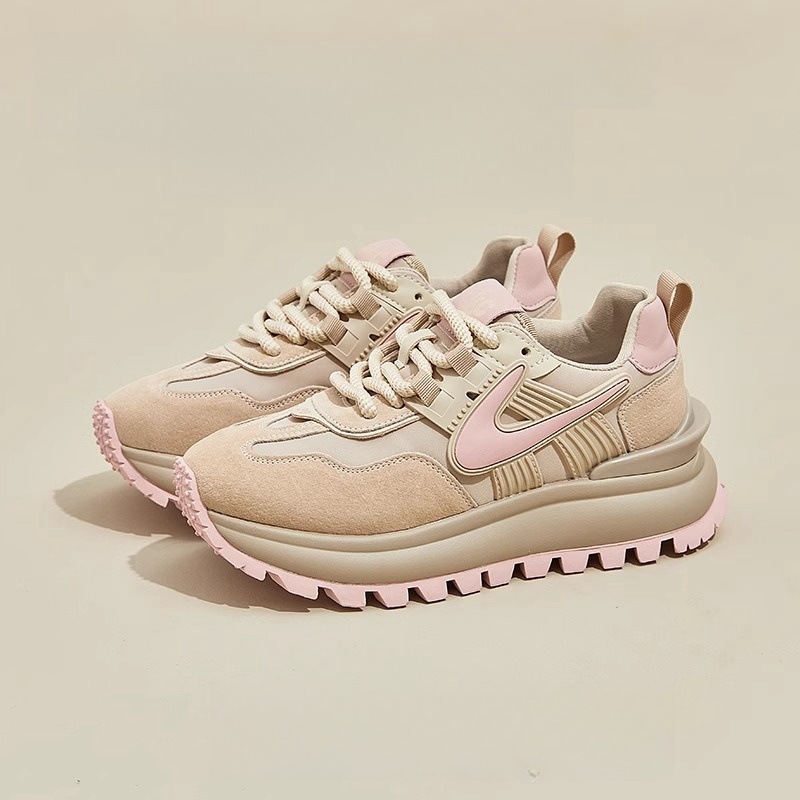 Naisten kengät paksupohjaiset urheilulliset monipuoliset kapeat alustakengät_voghion.com