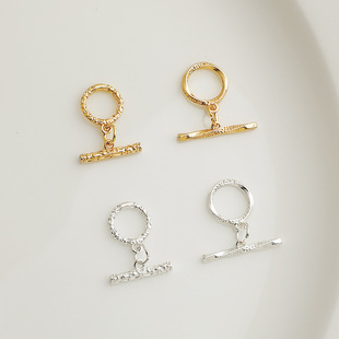 14K����ɫ���OT�� ���cŤ��������β�B�ӿ� diy�ƷIQ�����
