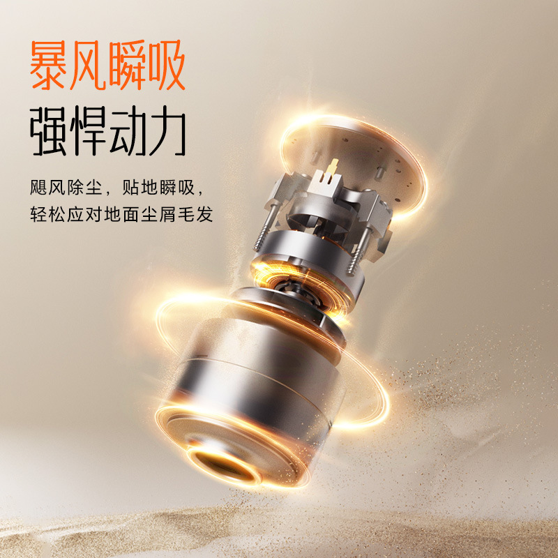 Cross-Border Handheld Vacuum Cleaner Household Large Suction Mopping All-In-One Small Car Three-In-One Wet and Dry Dust Collector