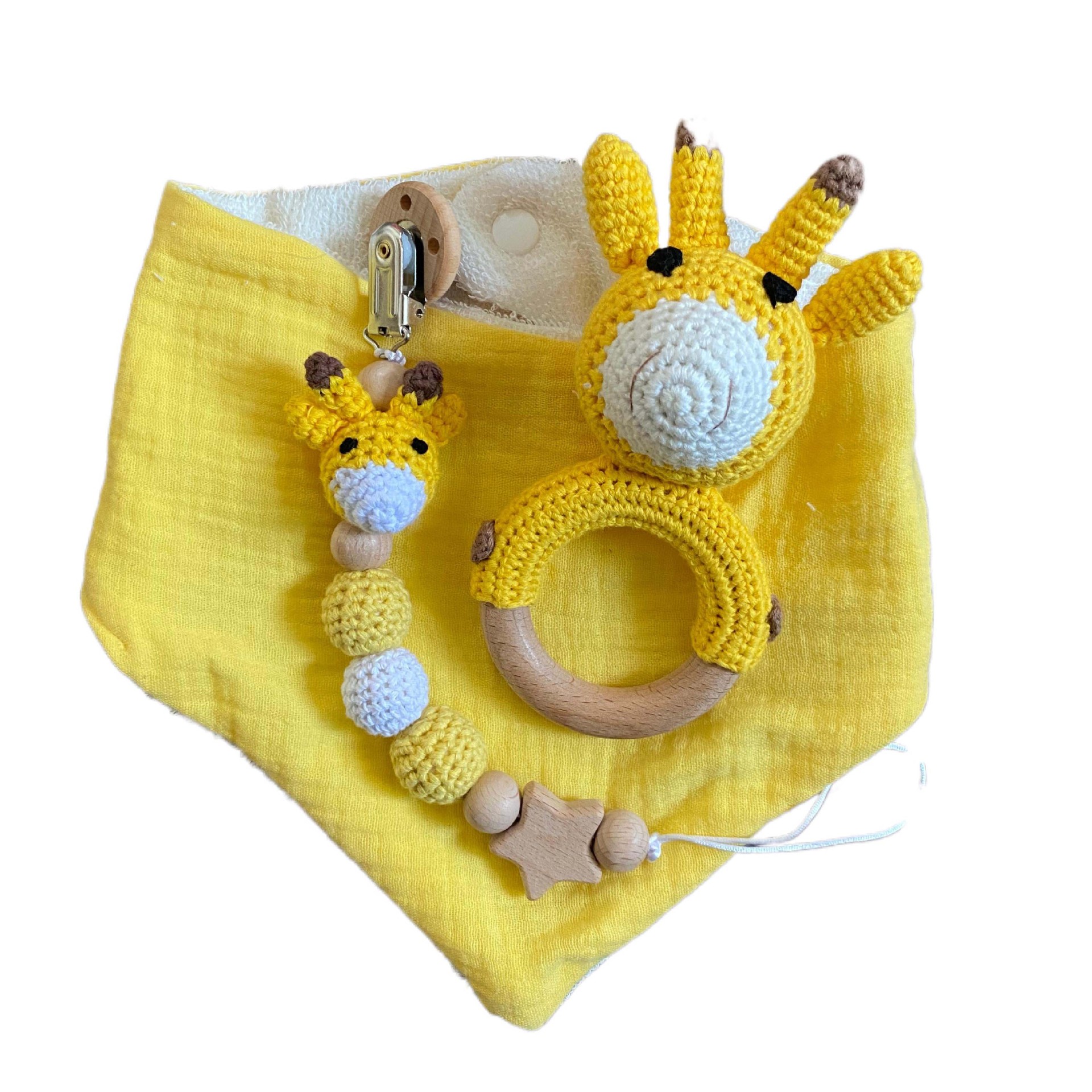 Toalla de bolsa de bebé Caja de regalo de nacimiento Toalla de cuidado de bebé Juego de sonajero Bebé recién nacido Juguete de bebé Nuevo