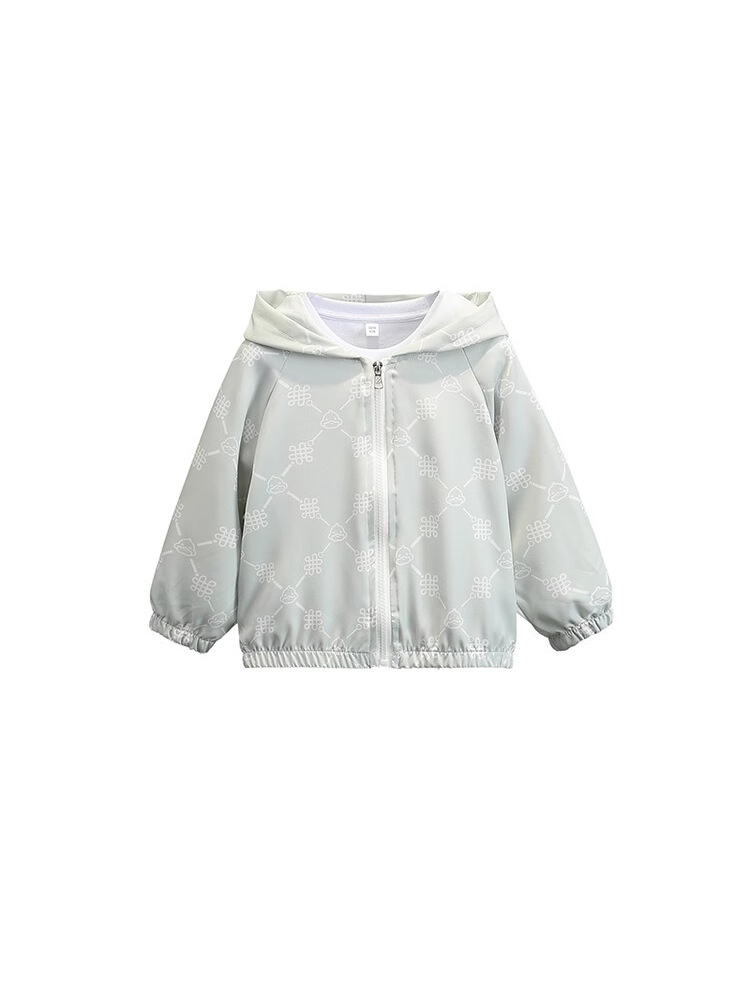 7782 Ropa de Protección Solar para Niños 2026, Chaqueta Ligera con Capucha, Moderna y a la Moda para Niños, Ropa de Verano image 5
