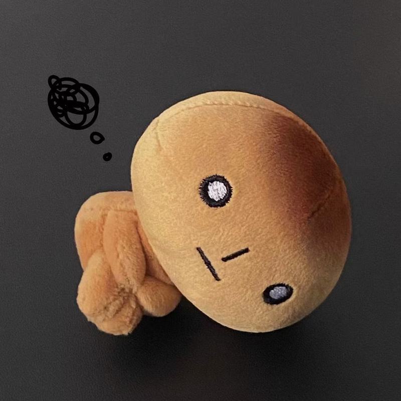 日本の焼き焦げパンのぬいぐるみの置物のカバンのペンダント|undefined