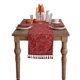 Wedding Celebration New Year festive red table runner tassel bed tail flag chest of drawers TV cabinet cover towel wedding room decoration delivery