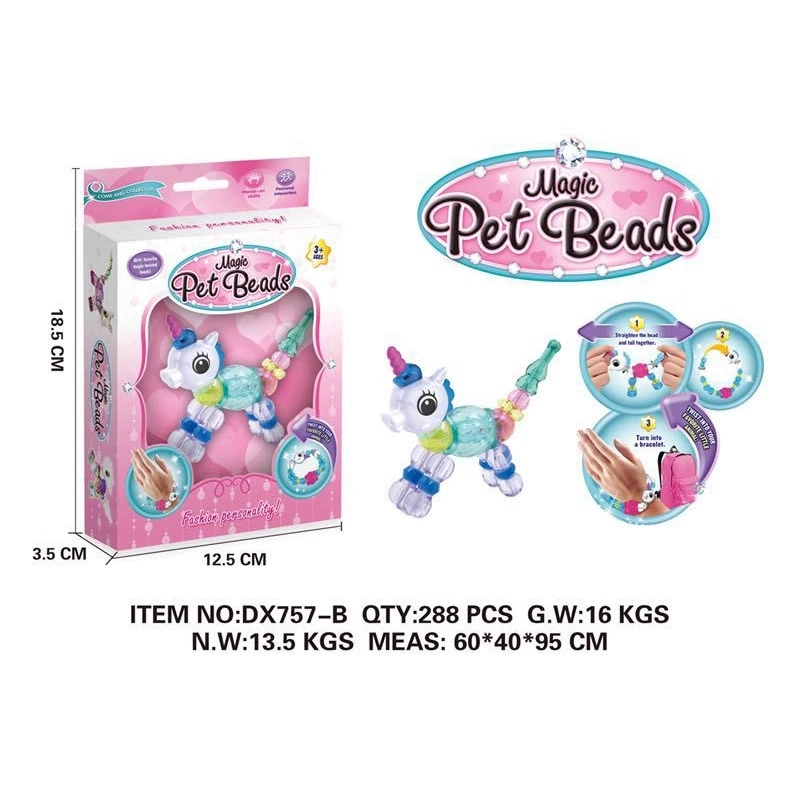 Variable bracelet, transformer, beads, Amazon, pet