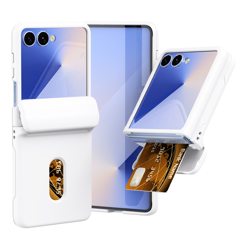 zflip7 カード携帯電話ケース多機能スプリングヒンジ PC サムスン折りたたみスクリーン ZFLIP6 携帯電話ケースに適しています|undefined