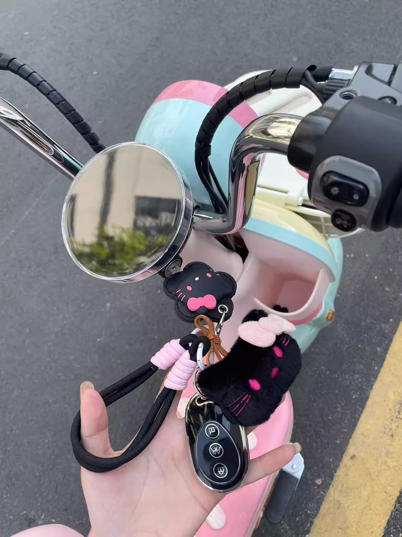 Suitable for Emma Electric Vehicle Key Cover Metaverse Play/Pro Luna Aiqi Aido Loves Q5 Protection