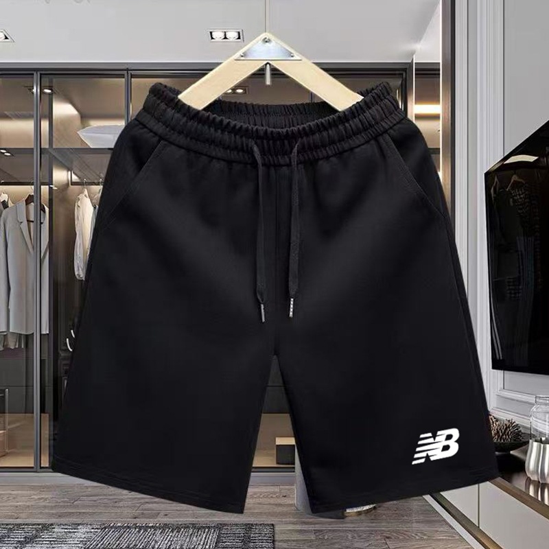 Summer Thin Sports Shorts, Men's Pure Cotton Pants, Men's Quarter Pants, Loose Running Fitness Basketball Casual Pins